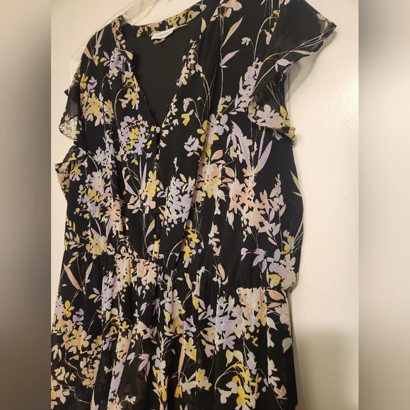 Calvin Klein Floral Dress 3x - Picture 2 of 6
